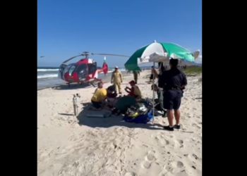 Irmãos de Colombo se afogam em Matinhos; um morre e outro segue desaparecido