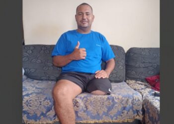 Após perder perna em acidente de moto, morador de Paranaguá lança campanha para comprar prótese