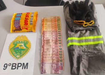 RPA apreende adolescente que roubou dinheiro e barras de chocolate em farmácia de Paranaguá