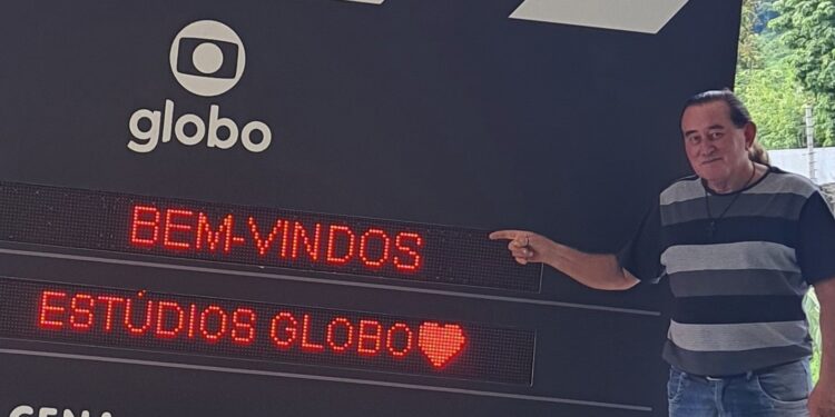 Mago das Bolhas participa de gravações para programa da Globo e pede mais valorização para artistas de Paranaguá