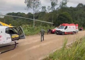 Quatro pessoas ficam feridas em acidente de trânsito em Antonina