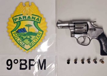 Desentendimento familiar termina com arma de fogo apreendida em Paranaguá