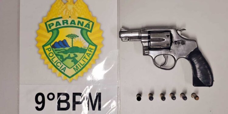 Desentendimento familiar termina com arma de fogo apreendida em Paranaguá