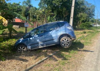 Assaltante armado rouba carro em Guaratuba