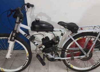 GCM apreende bicicletas motorizadas em Paranaguá