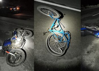 TRAGÉDIA NA RODOVIA DAS PRAIAS: Motociclista e ciclista morrem em grave acidente de trânsito no km 3