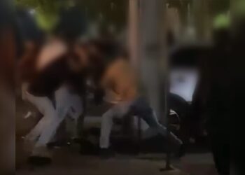 Viraliza vídeo de jovem espancado na José Lobo em Paranaguá; caso pode ter ligação com facções criminosas