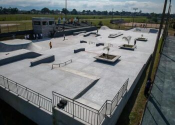 Skate, rima e pintura marcam mutirão e competição na Pista de Skate neste sábado (17), em Paranaguá