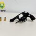 ROTAM apreende arma de fogo durante abordagem de rotina em Antonina