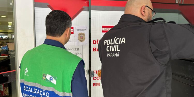 PCPR fecha empresa de negociação de dívidas por crime contra o consumidor e estelionato
