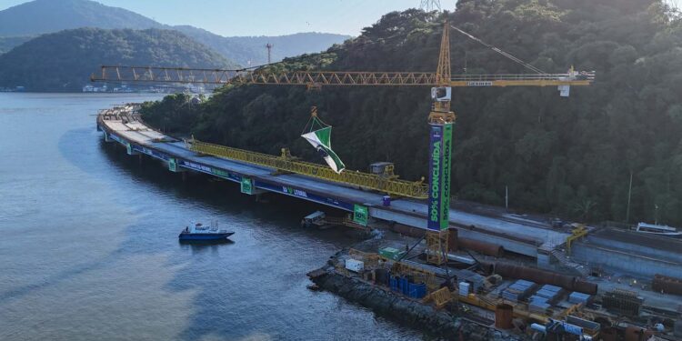 Do sonho à realidade: Ponte de Guaratuba alcança 50% de conclusão