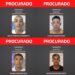 PCPR divulga foto de quatro foragidos crimes distintos em Paranaguá