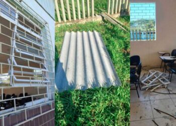 GCM flagra homem furtando janelas de alumínio de escola municipal em Paranaguá