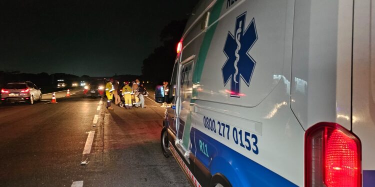 TRÂNSITO: Acidente na BR-277 deixa 4 pessoas feridas