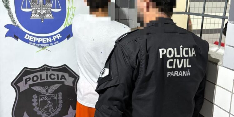 OPERAÇÃO SATURAÇÃO: PCPR captura foragido da Justiça no bairro Labra em Paranaguá