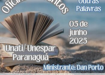 Oficina gratuita de contos e memórias promove escuta e escrita literária para pessoas idosas na Unespar Paranaguá