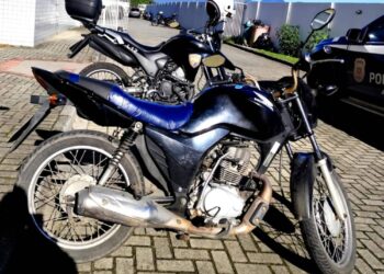 Homem com CNH vencida e pilotando moto clonada é detido pela GCM em Paranaguá