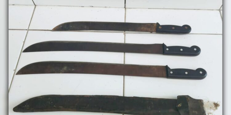 Homem que ameaçou idoso e danificou com golpes de facão e foice o veículo de uma ONG é preso pela PM na zona rural de Antonina