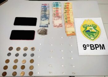 PM prende suspeito de envolvimento com o tráfico de drogas no bairro Porto Seguro em Paranaguá 