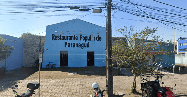 Restaurante Popular de Paranaguá sofre terceiro furto em menos de um mês; criminosos agem à luz do dia