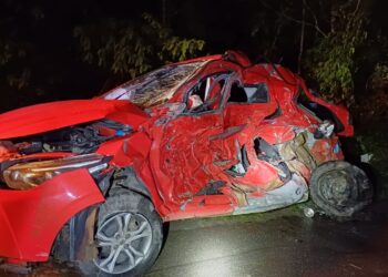 TRÂNSITO: Mulher morre em grave acidente na BR-116 em Antonina