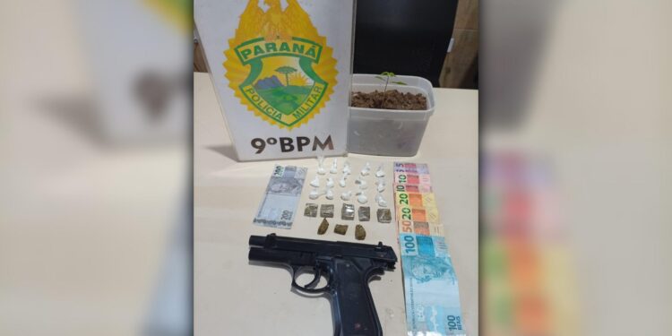 Trio acusado de furto qualificado, tráfico de drogas e moeda falsa é presa pela PM em Pontal do Paraná