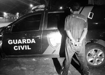 Foragido da Justiça catarinense é preso pela Guarda Civil no Centro Histórico de Paranaguá