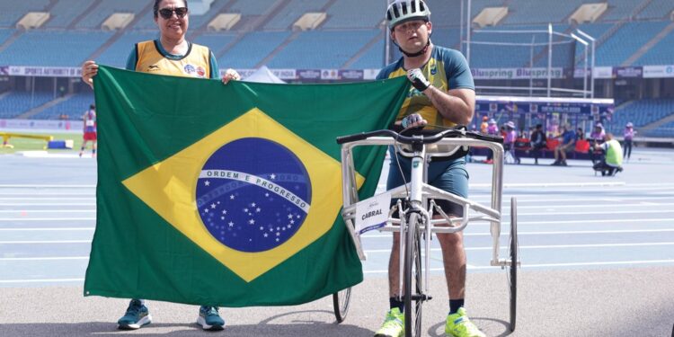 Parnanguara Vinícius Cabral conquista prata no Mundial Paralímpico de Atletismo na Índia