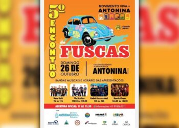 Antonina recebe 5.º Encontro de Fuscas e outras raridades Volkswagen neste domingo, 26