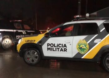 Indivíduo armado é neutralizado durante confronto com guarnições da Polícia Militar em Antonina