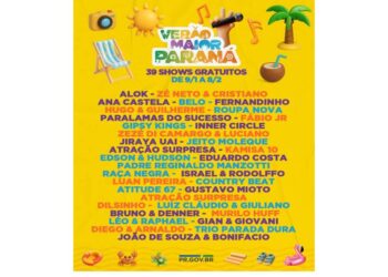 Verão Maior Paraná: confira as atrações dos shows de 2026