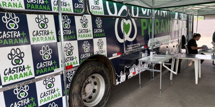 Castra+Paraná2 inicia rota no Litoral com castração gratuita de cães e gatos em todas as cidades