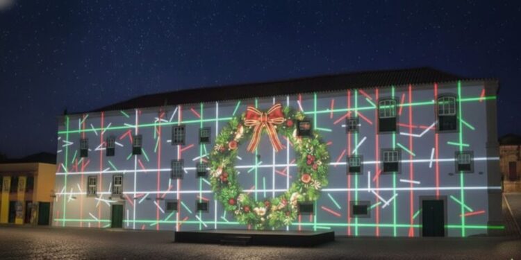 Foto: Simulação de projeção