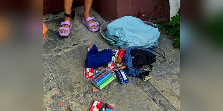 Mulher monitorada por tornozeleira eletrônica é flagrada pela GCM com mercadorias furtadas em Paranaguá 