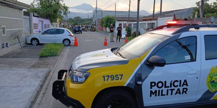 Motociclista é assassinado a tiros em Paranaguá