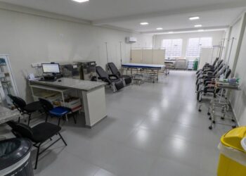 A unidade também conta com uma base descentralizada do SAMU (Foto: Wilson Leandro/Prefeitura de Paranaguá)