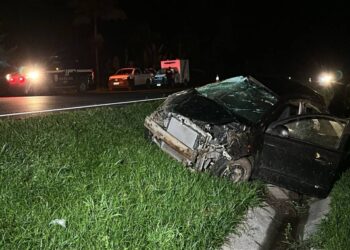 Mulher morta em capotamento na BR-277 em Morretes é identificada