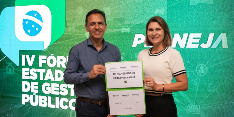 Paranaguá garante R$ 96,4 milhões em pacote estadual para pavimentação urbana