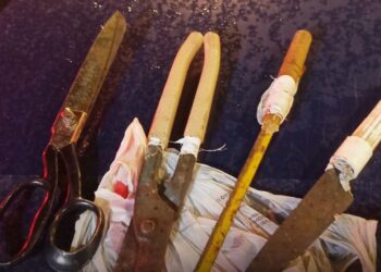 Indivíduo abordado pela GCM no Centro Histórico de Paranaguá carregava mochila com ferramentas