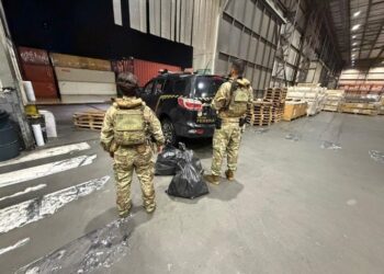 Polícia Federal apreende mais de 47 quilos de cocaína no terminal de contêineres do Porto de Paranaguá 