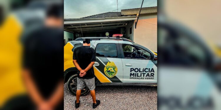 Idoso é agredido durante assalto em Antonina; um suspeito foi preso pela Polícia Militar 