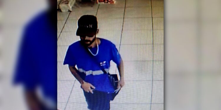 Assaltante armado rouba dinheiro e celulares em farmácia no bairro Parque São João em Paranaguá