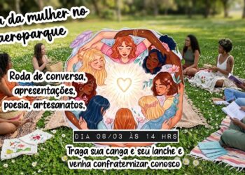 No domingo (8), mulheres se reúnem no Aeroparque para celebrar o 8 de março com cultura e mobilização