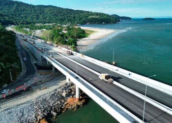 Foto: Gediel Mendes / Consórcio Supervisor Ponte de Guaratuba