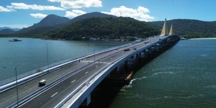 Foto: Foto: Gediel Mendes/Consórcio Supervisor Ponte de Guaratuba