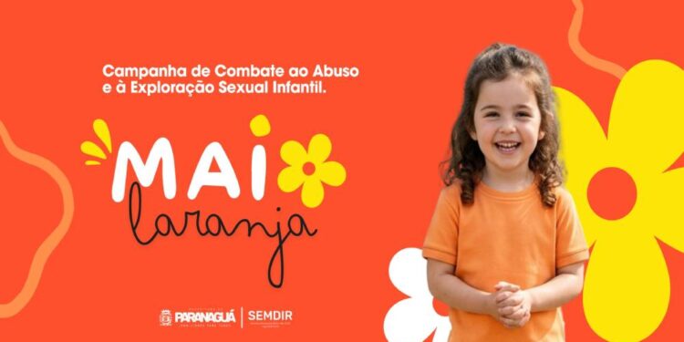 Maio Laranja mobiliza Paranaguá no combate ao abuso e à exploração sexual de crianças e adolescentes