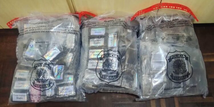PM apreende mais de 20 quilos de haxixe em Paranaguá; droga estava em um contêiner refrigerado 