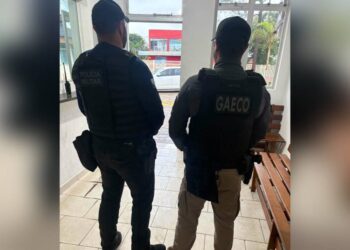 OPERAÇÃO HUBRIS: Gaeco prende dois policiais militares investigados pela prática de extorsão, tortura, sequestro e outros crimes praticados no Litoral do Estado