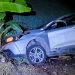 Automóvel é encontrado pela Guarda Municipal parcialmente submerso em canal de Matinhos 