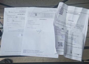 Gaeco cumpre mandado de busca e apreensão em investigação sobre esquema de fornecimento de atestados médicos falsos em Paranaguá 